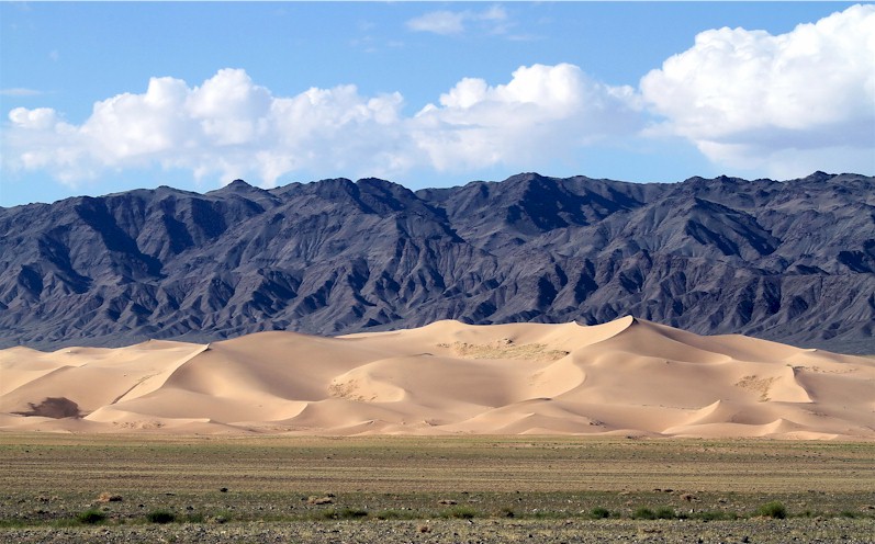 Panorama Deserto del Gobi, di Adolfo Carli