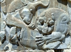 Persepoli: particolare del palazzo di Dario, di Riccardo Sideri